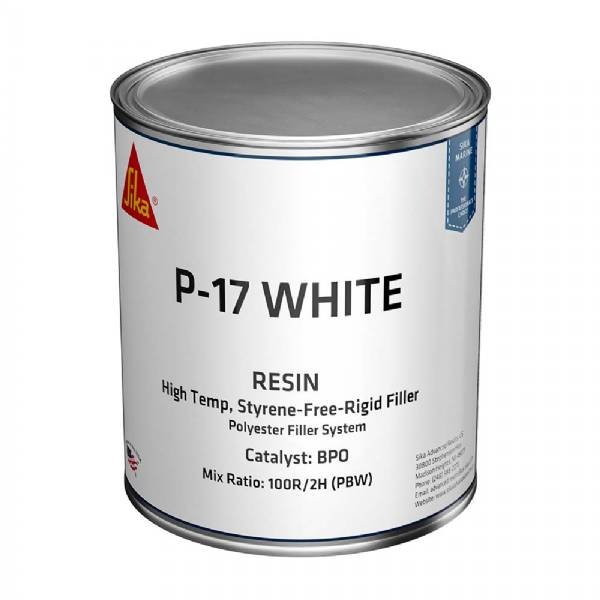 Sika Biresin Ap017 White Base Quart Can Bpo Hardener Required