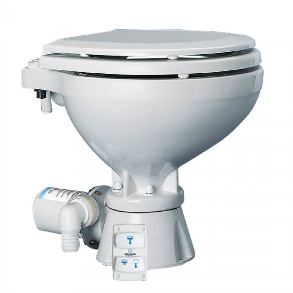 Albin Pump Marine Toilet Silent Electric Compact - 12v