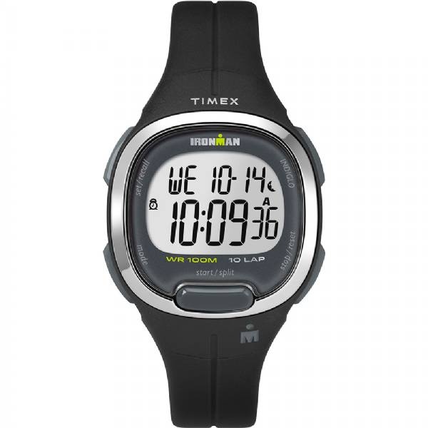 Timex Ironman Essential 10Ms Watch - Black And Chrome