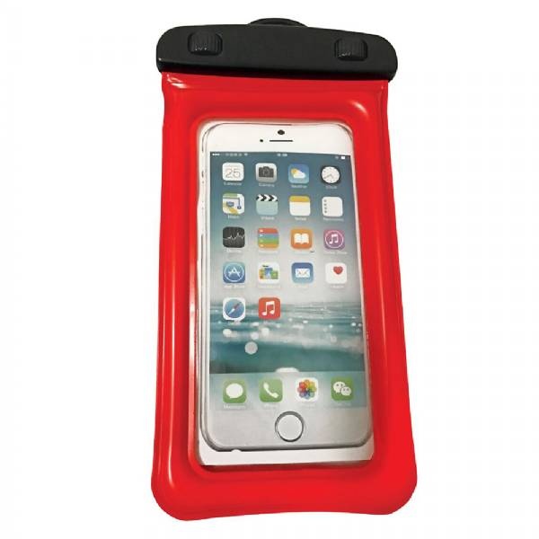 Wow World Of Watersports H2o Proof Phone Holder - Red 4Inch X 8Inch