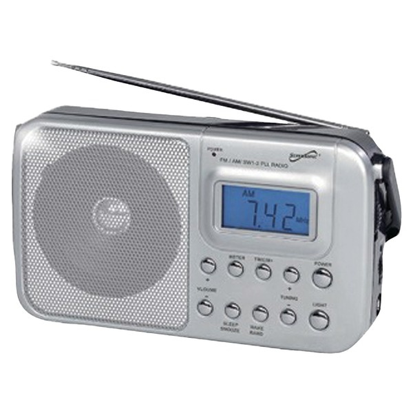 Supersonic Portable 4-Band Am/Fm/Sw1-2 Radio