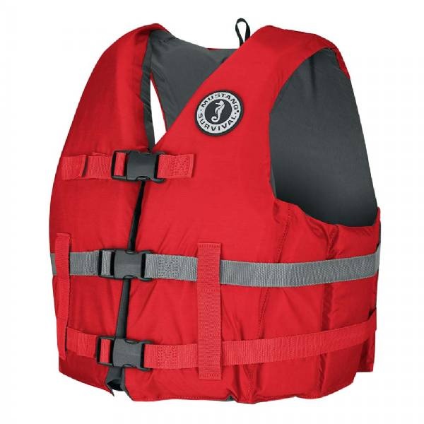 Mustang Survival Livery Foam Vest - Red - Medium/Large