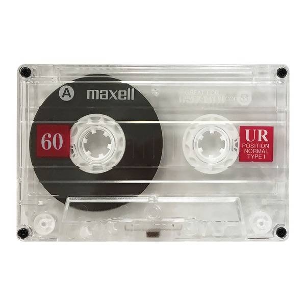 Maxell Ur60 Cassette Tape (2 Pack)