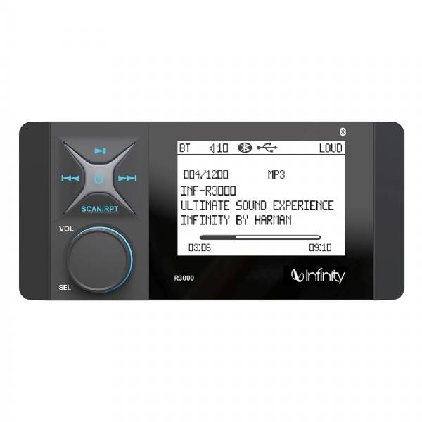 Infinity R3000 Stereo Receiver Am/Fm/Bt