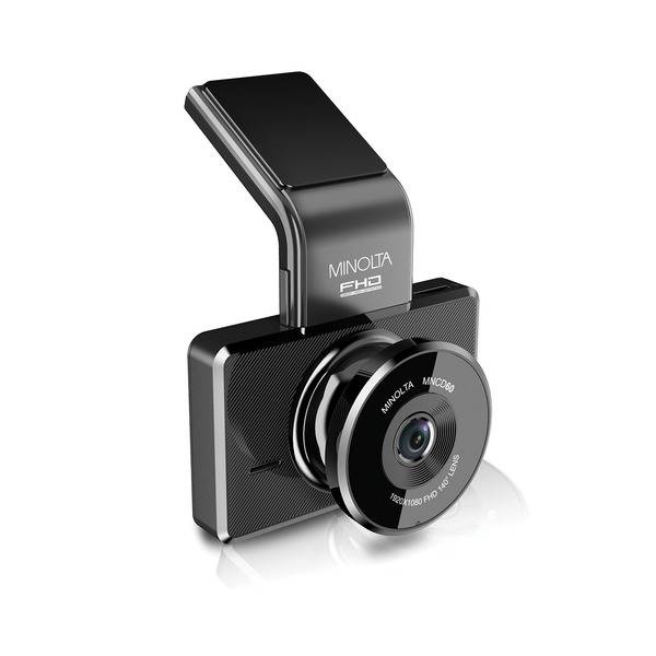Minolta Mncd60 1080P Full Hd Adas Dash Camera With 3-Inch Lcd Screen (