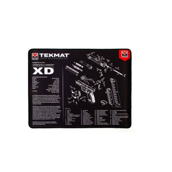 Tekmat Ultra 20 Springfield Armory Xd Gun Cleaning Mat