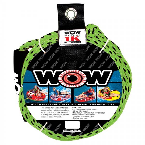 Wow World Of Watersports 1K 60 Ft Tow Rope