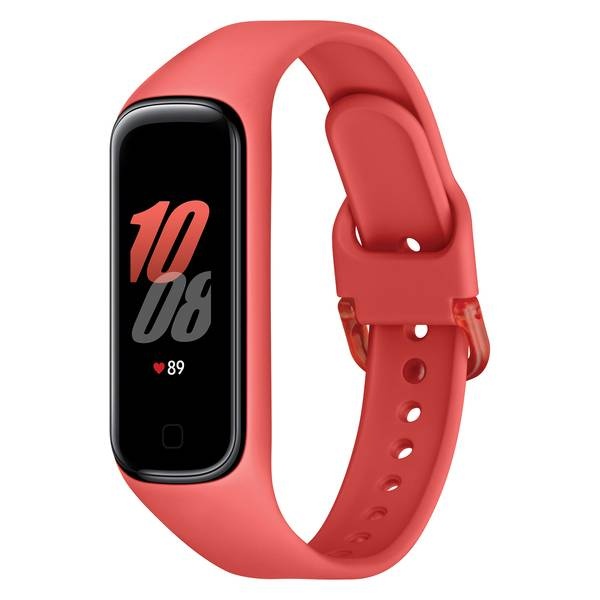 Samsung Galaxy Fit 2 Smart Watch With 1.1-Inch Amoled Display (Red)