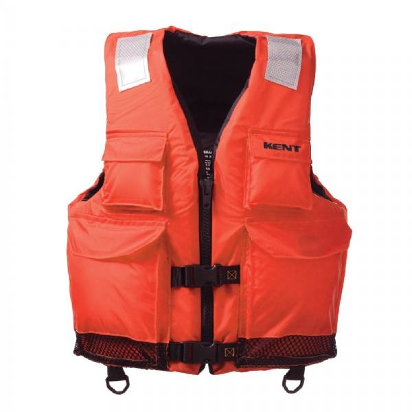 Kent Elite Dual-Sized Commercial Vest - L/Xl - Orange
