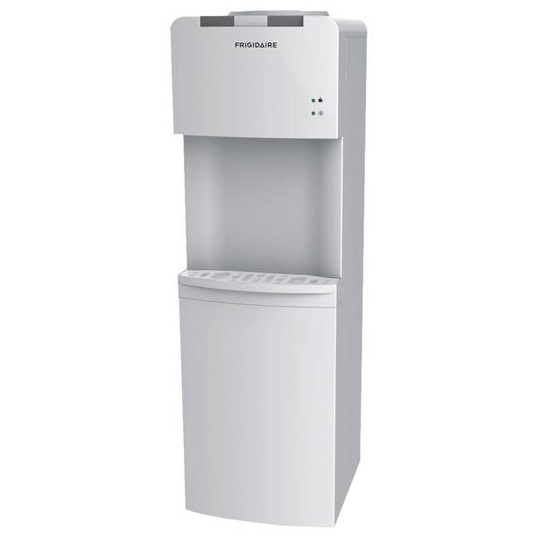 Frigidaire Enclosed Hot And Cold Water Cooler/Dispenser (White)