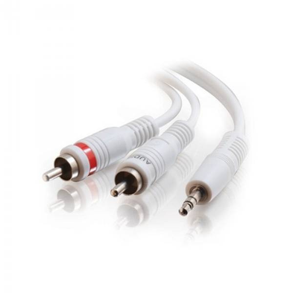 Rca 3.5Mm Audio Output Cable 3.5Mm Male To Male 6 Foot