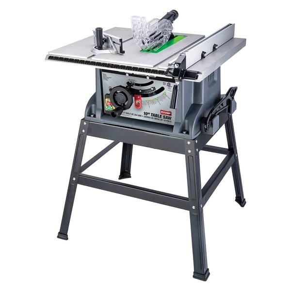 Genesis 15-Amp 10-In. Table Saw With Metal Stand
