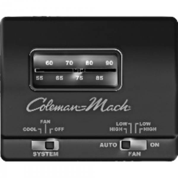 Coleman Cool Only Thermostat Blacl