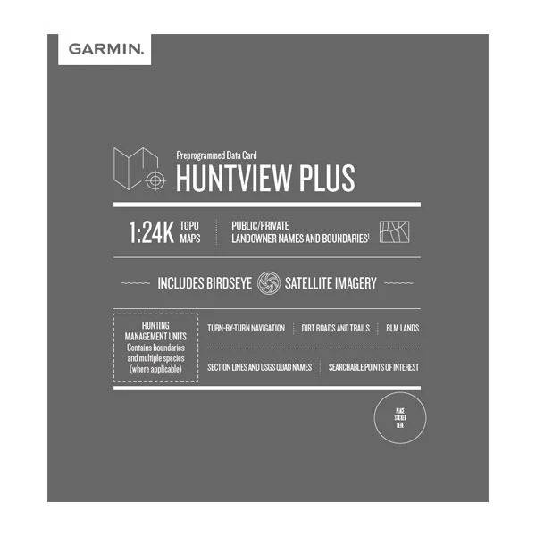 Garmin Huntview Plus Maps California North