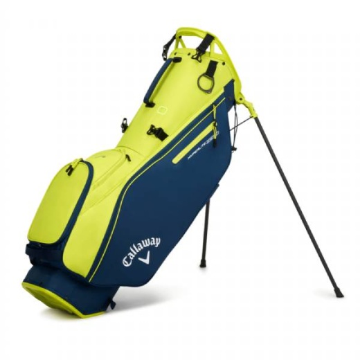 Callaway 2023 Hl Zero Golf Stand Bag-Flo Yellow Navy