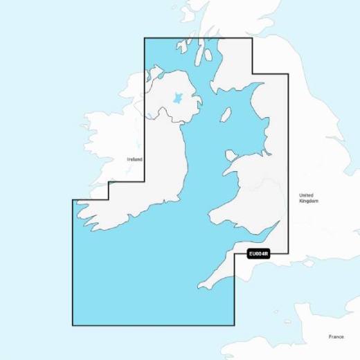 Garmin Irish Sea Navionics Plus Chart Plotter