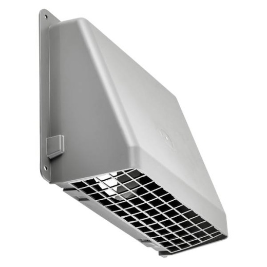 Lambro 8-In. Gray Plastic Wall Cap