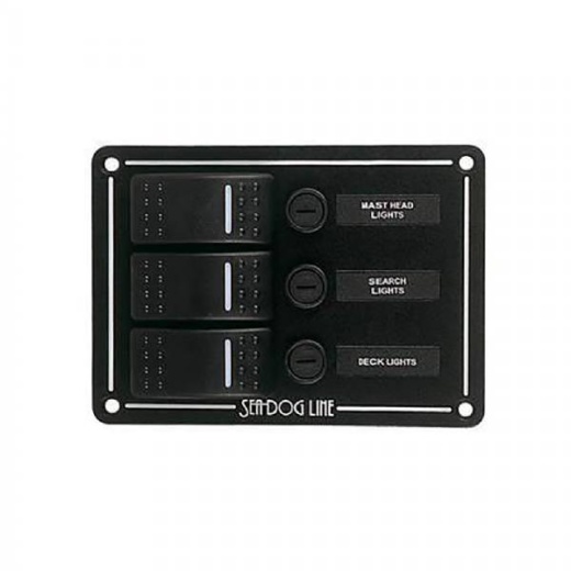 Sea Dog Switch Panel 3 Circuit
