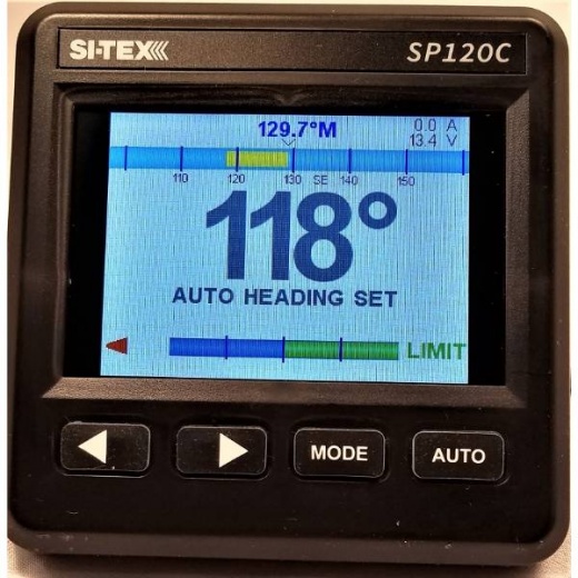 Si-Tex SP120C Color Autopilot Virtual Feedback No Drive