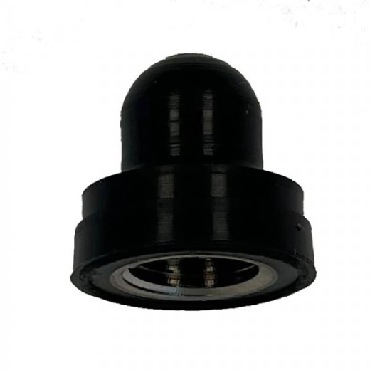 Paneltronics Rubber Boot Round 5/8 Diameter Black F/Push Button Breaker
