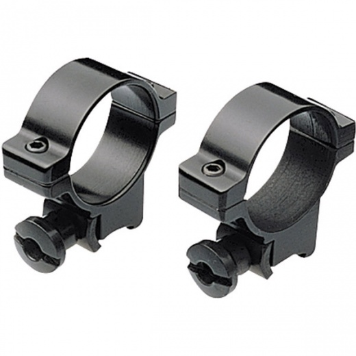 Burris Med 1" .22 Rings Blk - Rimfire Burris Ring