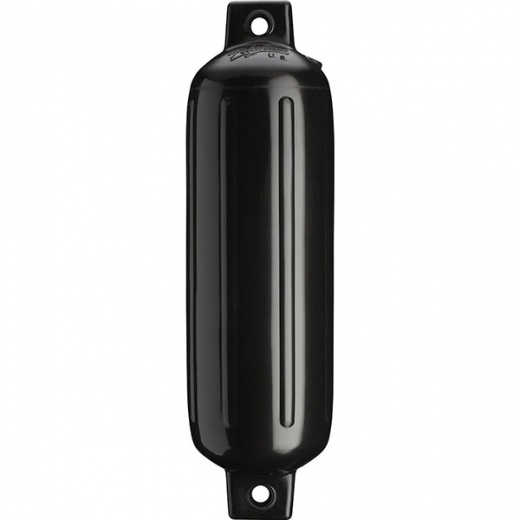 Polyform G-2 Twin Eye Fender 4.5 Inch X 15.5 Inch - Black