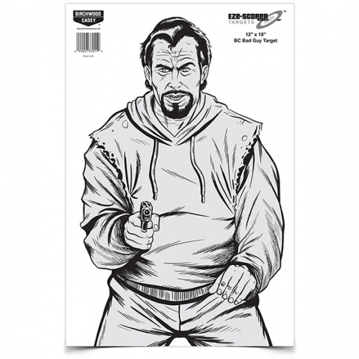 Birchwood Casey B/C Eze-Scorer Bad Guy Target