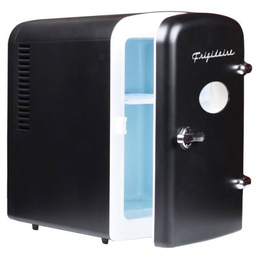 Frigidaire .5-Cubic-Foot Retro Portable Mini Fridge (Black)