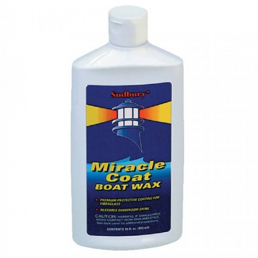 Sudbury Miracle Coat Boat Wax - 16Oz Liquid - Case Of 6