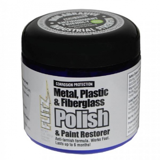 Flitz Metal, Plastic Fiberglass Polish Paste - 1.0Lb