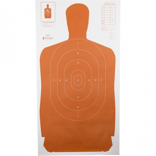 Action Targets Action Tgt B27s Org 100Pk - Standard Action Target B-27S