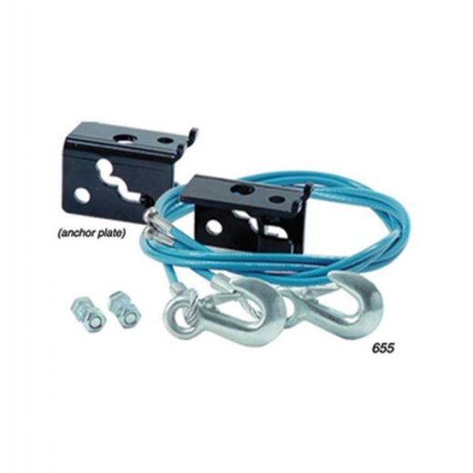 Roadmaster 1Pr Ez Hook Anchor Plates