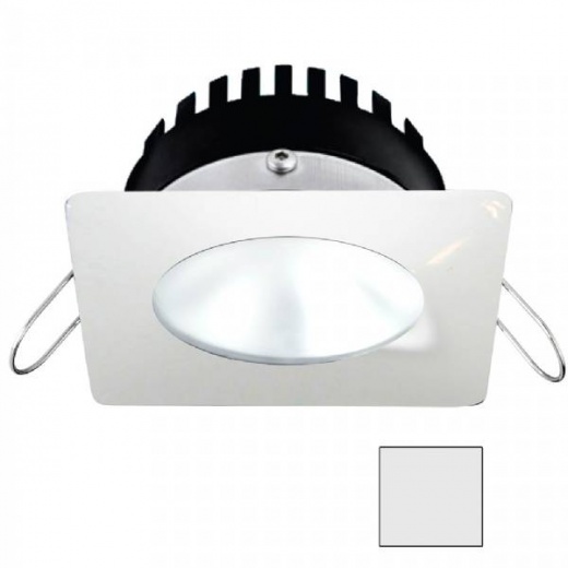 I2systems Apeiron Pro A506 - 6W Spring Mount Light - Square/Round - Cool White - White Finish