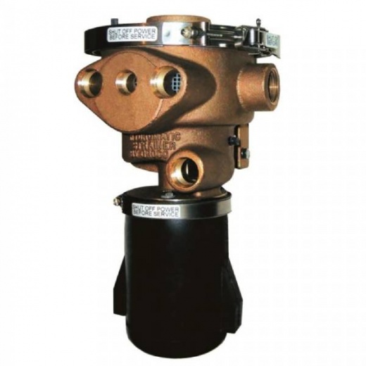 Groco 1-1/2Inch Inlet Hydromatic Self-Cleaning Strainer - 12v