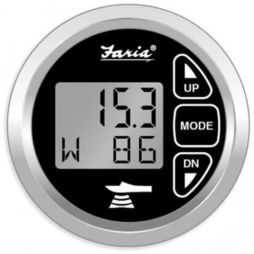 Faria Ches Ss Blk S W/Air Temp