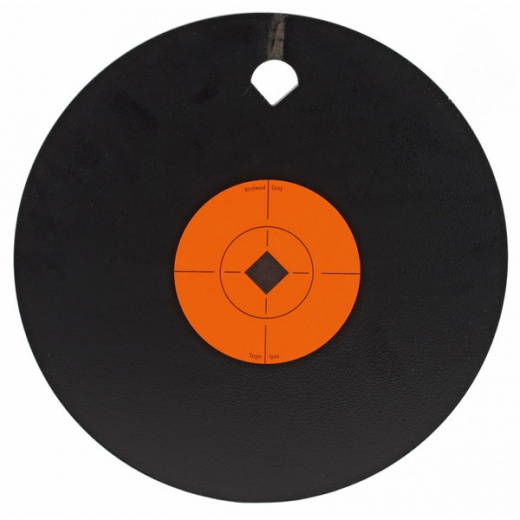 Birchwood Casey B/C 8" Gong One Hole 3/8" AR500 STL Target