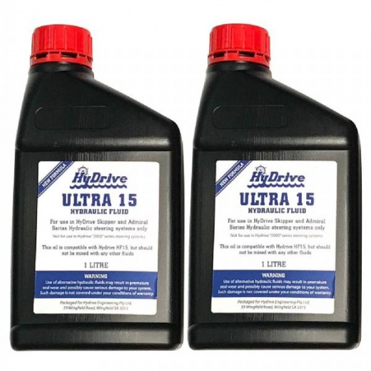 Hydrive Ultra 15 Oil - 2 x 1 Liter Bottles