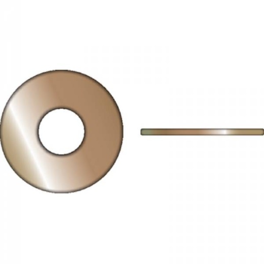 Seachoice 3/8 FLT WSH 1 OD SIL BRZ 100/B Flat Washer