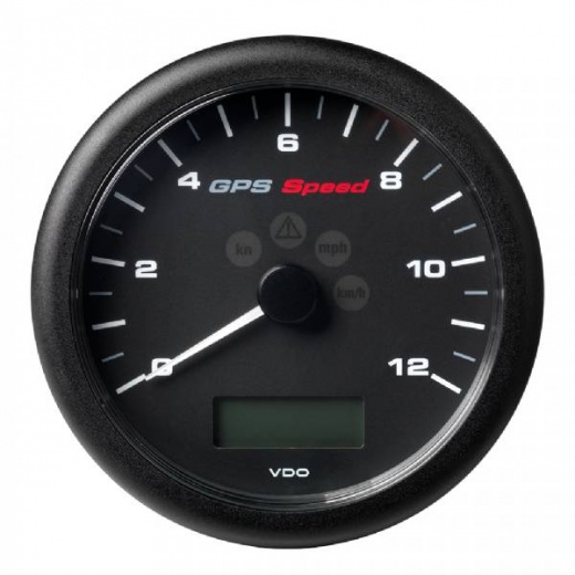VDO 4-1/4Inch ViewLine GPS Speedometer 0-12 Knots/Kmh/Mph