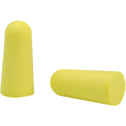 Walker's Ear Plug, Foam, 7 Pairs, Yellow with Case
