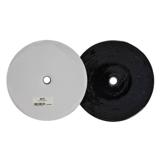 Install Bay Velcro Strip 2 in X 1 Yd Black (Hook, Loop)