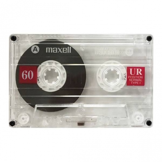 Maxell UR60 Cassette Tape (2 Pack)