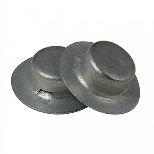 CE Smith Cap Nut 5/8 in Zinc 8 Pcs
