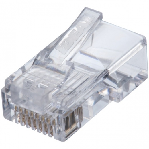 Ideal Cat-5E Feed-Thru Rj45 Mod Plugs (50 Pk)