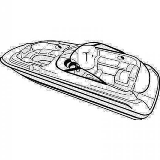 Carver Dbw-25 I/O Boat Cover