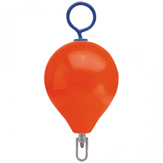 Polyform Mooring Buoy with Iron 18 Inch Diameter - Red