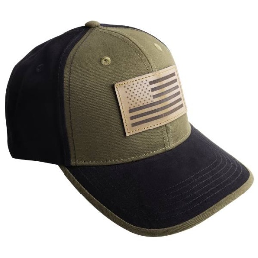 Blackcanyon American Flag Patch Cap Blk/Olive Green