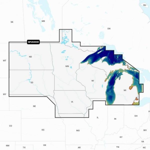 Navionics Platinum Plus NPUS005R U.S. North MicroSD