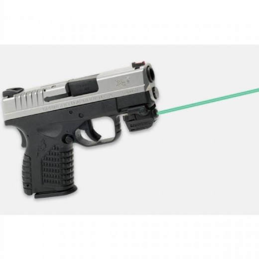 LaserMax LMS-MICRO RAIL MNTD LSR GRN Micro Rail Mounted Laser Sight