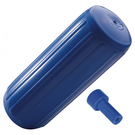 Polyform HTM-2 Hole Through Middle Fender 8.5 Inch X 20.5 Inch - Blue w/Air Adapter